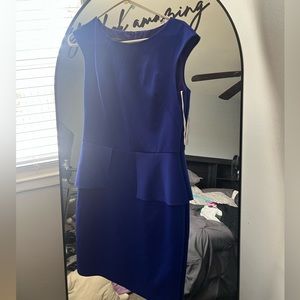 Blue dress